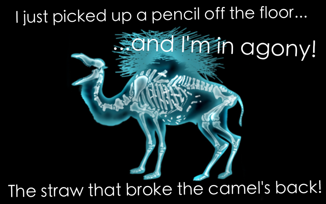 Back pain: My back just went and I’m in agony – I only picked up a pencil!